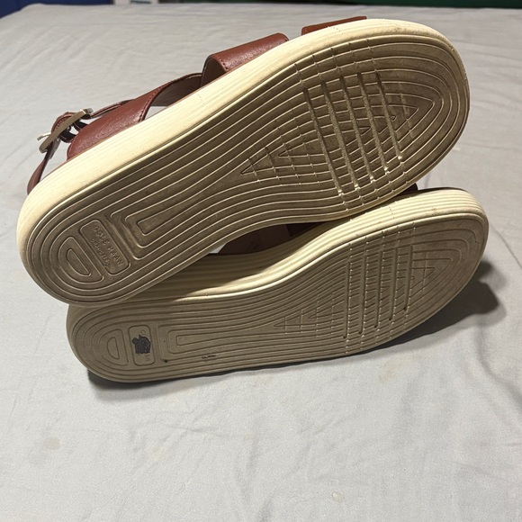 Women COLE HAAN Brown Strappy Platform Sandals SIZE: 6.5 B - Picture 9 of 9